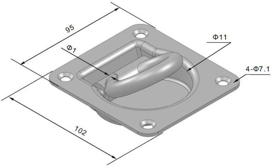 Lashing Ring Medium