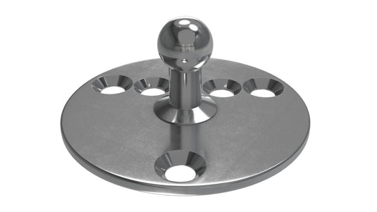 Cabinet Bracket - Bracket Round 10MM Ball 46MM Dia 5 Holes