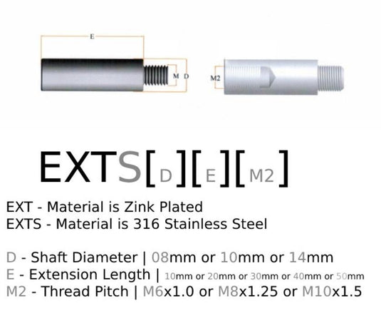 Strut Shaft Extension