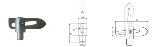 ANTI LUCE FASTENERS STAINLESS STEEL