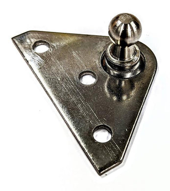 Industrial Bracket - Bracket Flat S/S 10MM Ball 2.0Th