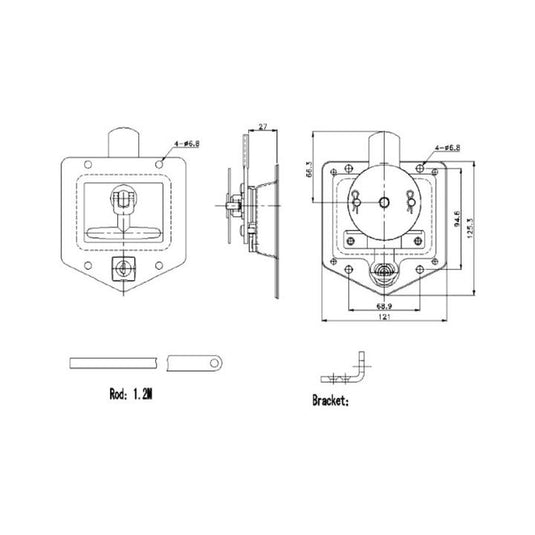 Folding T Handles & Accessories