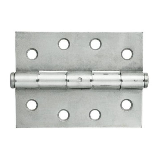 Butt Hinge 100X75X2.5mm Bright Steel Fixed Pin