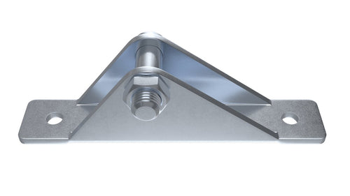 Industrial Bracket - Shoe Bracket 8MM Dia 75X9X20MM Centres.