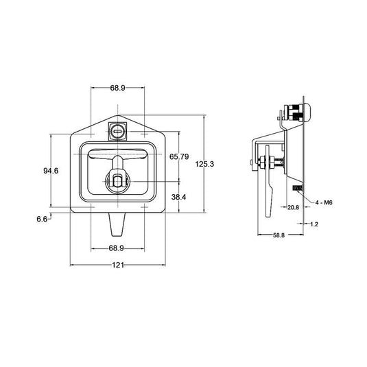 Folding T Handles & Accessories
