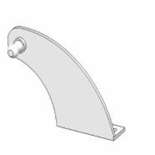 Industrial Bracket - Bracket O/Centre 55MM Cent 10MM Ball RHS