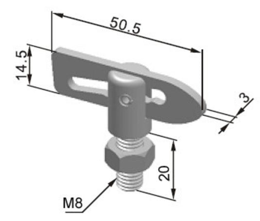 ANTI LUCE FASTENERS STAINLESS STEEL