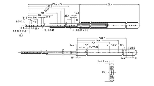 Drawer Slide Heavy Duty
