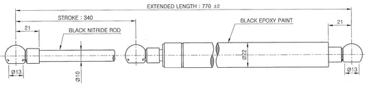 10/22 Gas Strut
