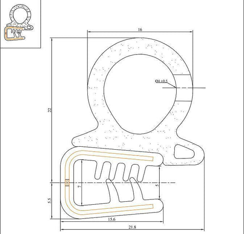 Pinchweld Side Mount Grip 3-5MM