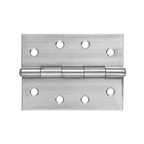 Butt Hinge 100X75X16.mm 304 Grade S/Stl Fixed Pin