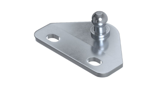 Industrial Bracket - Bracket Flat 10MM Ball 3.0Th