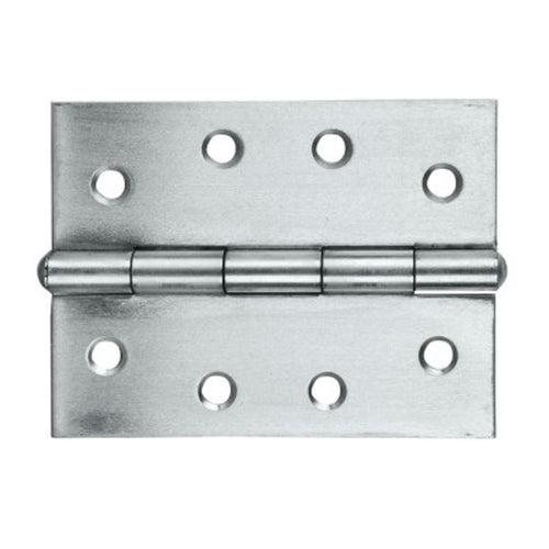 Butt Hinge 85X60X1.6mm 304 Grade S/Stl Fixed Pin